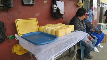Vente du fromage artisanal local Puerto Varas